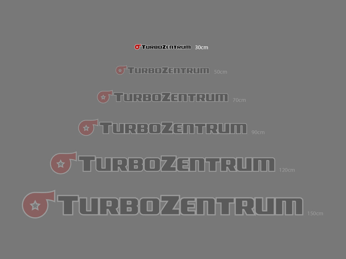 Turbozentrum 152183 TZ Sticker PREMIUM - 30cm