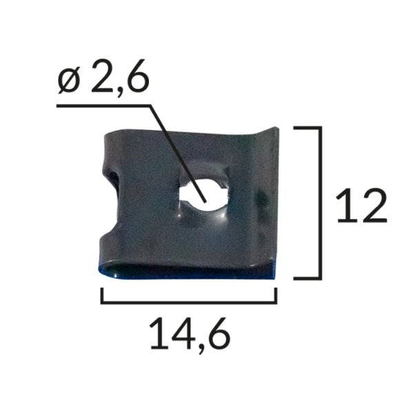 ROMIX ROM16028 Upholstery Pin