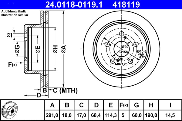 DELPHI LH6908 Brake Hose