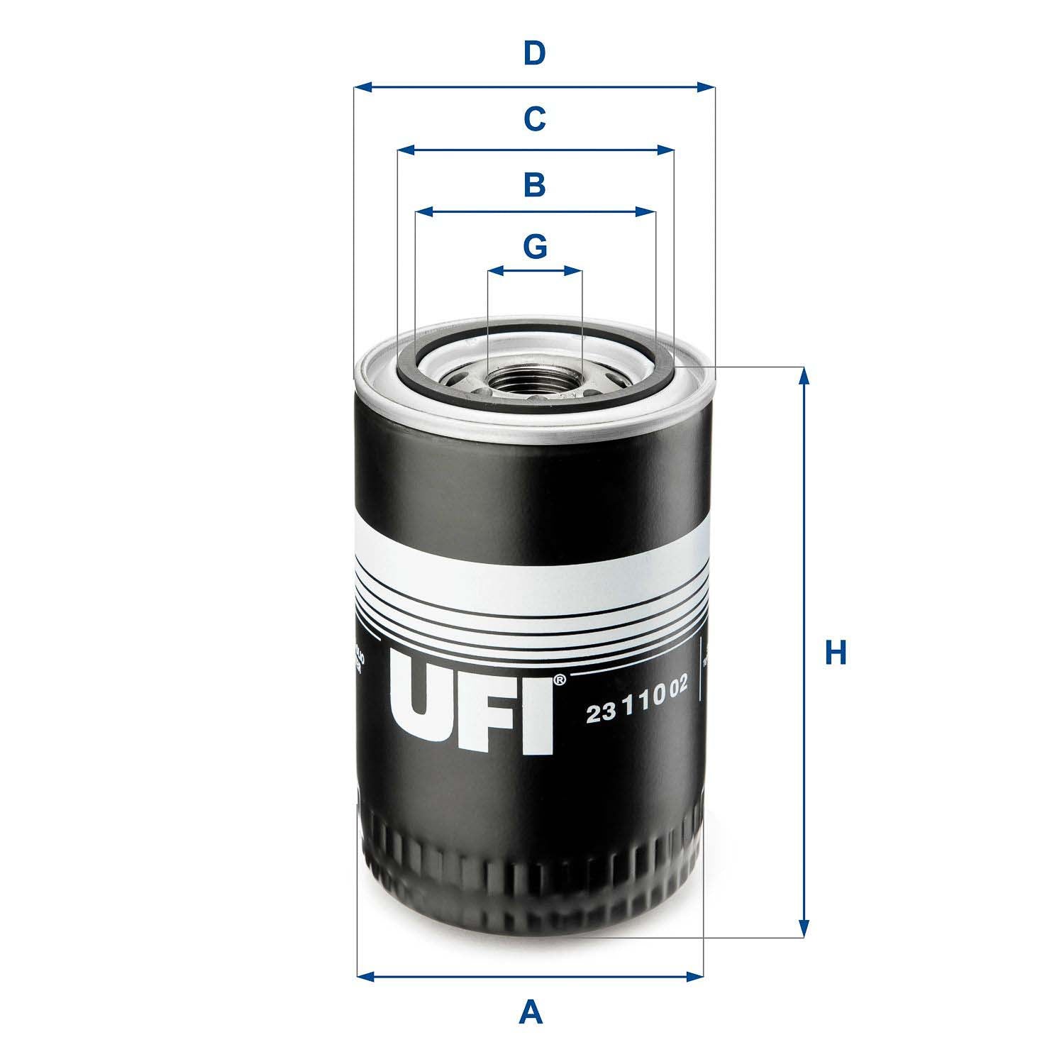 UFI 21.058.00 Fuel Filter
