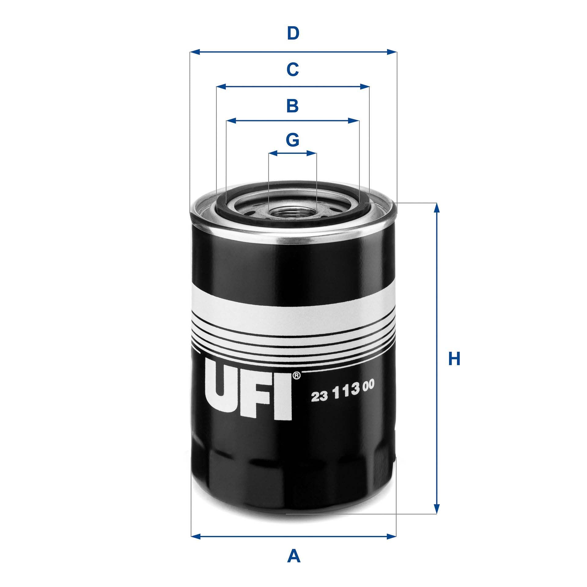 UFI 23.113.00 Oil Filter