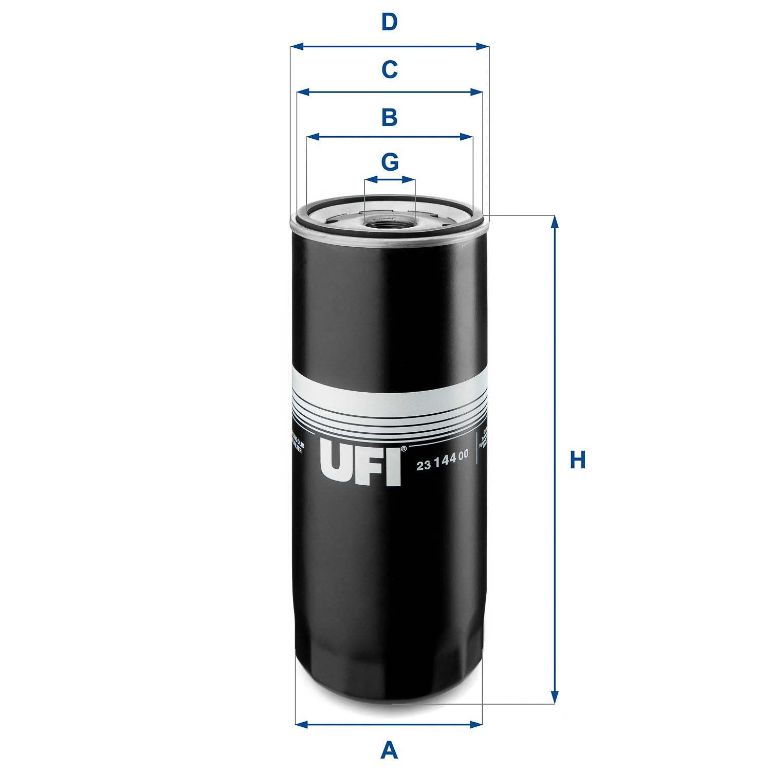UFI 23.144.00 Oil Filter