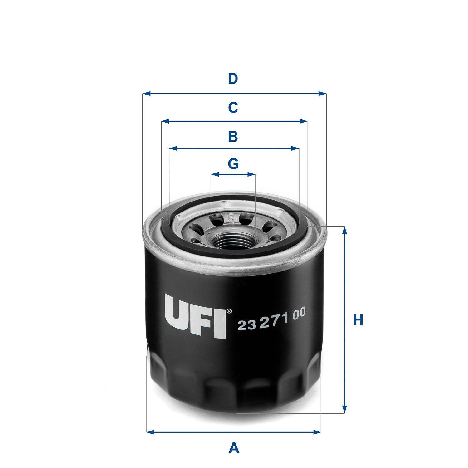 UFI 23.271.00 Oil Filter