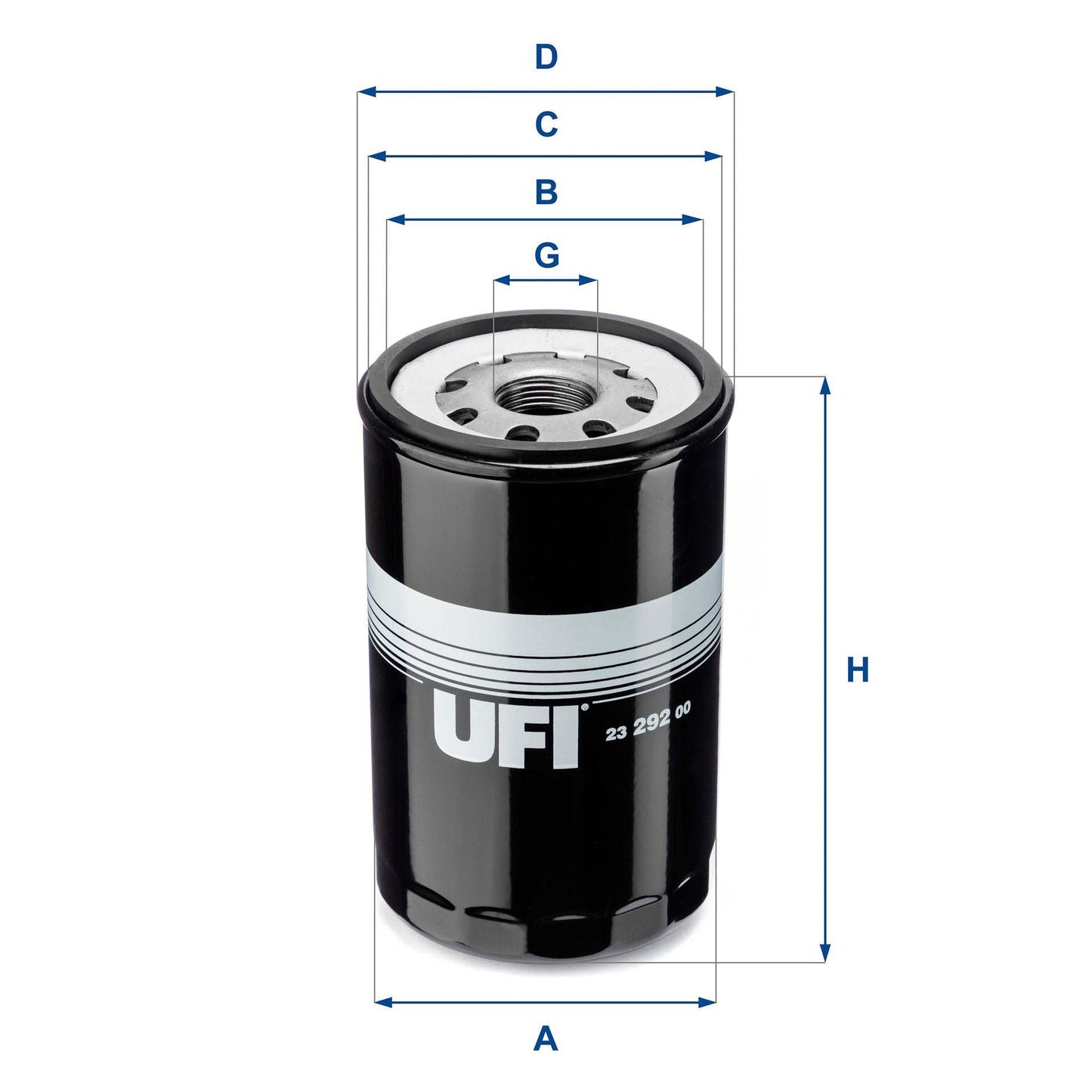 UFI 23.292.00 Oil Filter