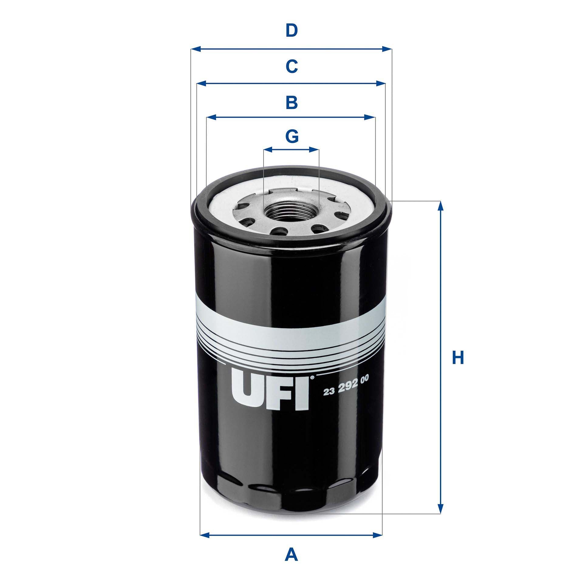 UFI 23.292.00 Oil Filter