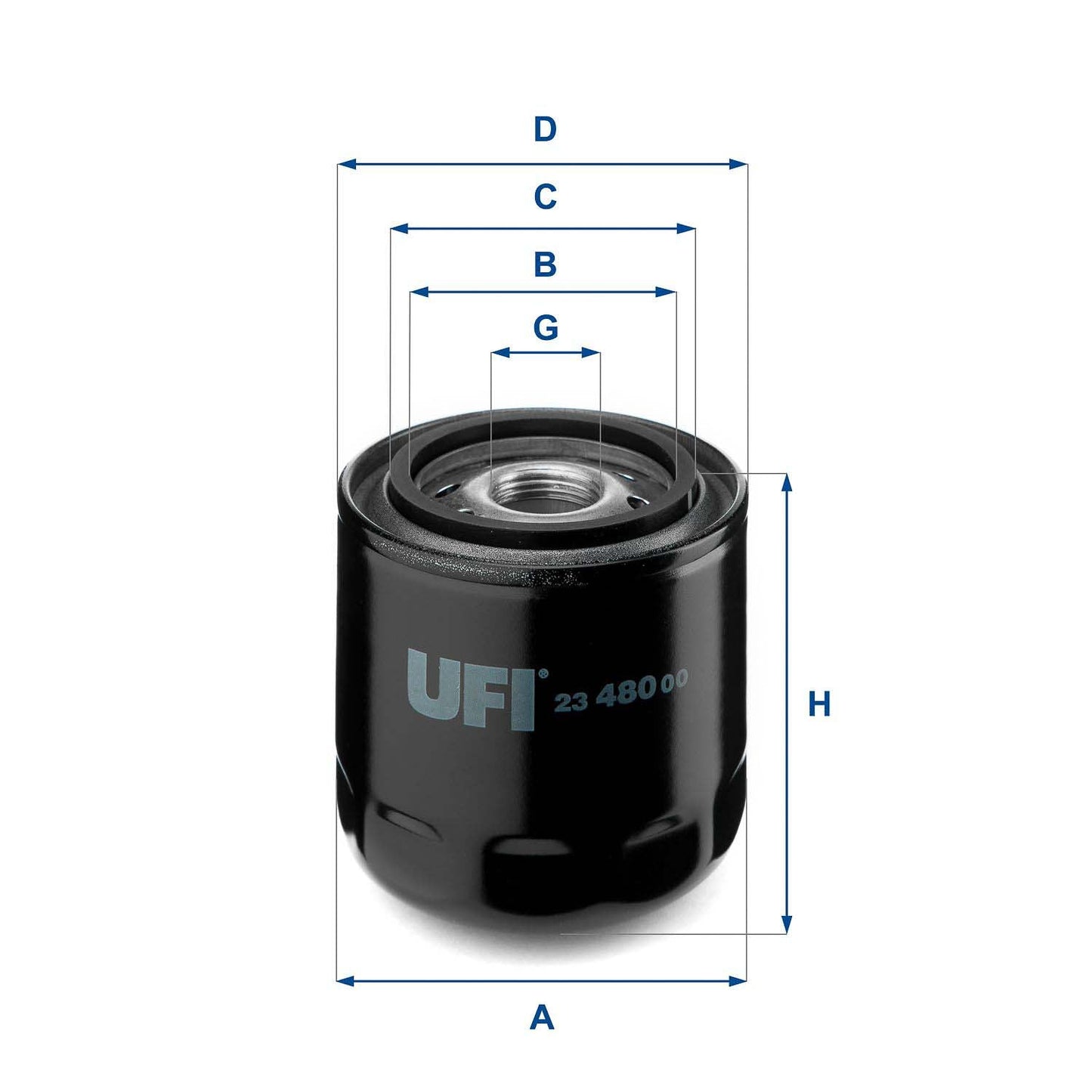UFI 23.480.00 Oil Filter