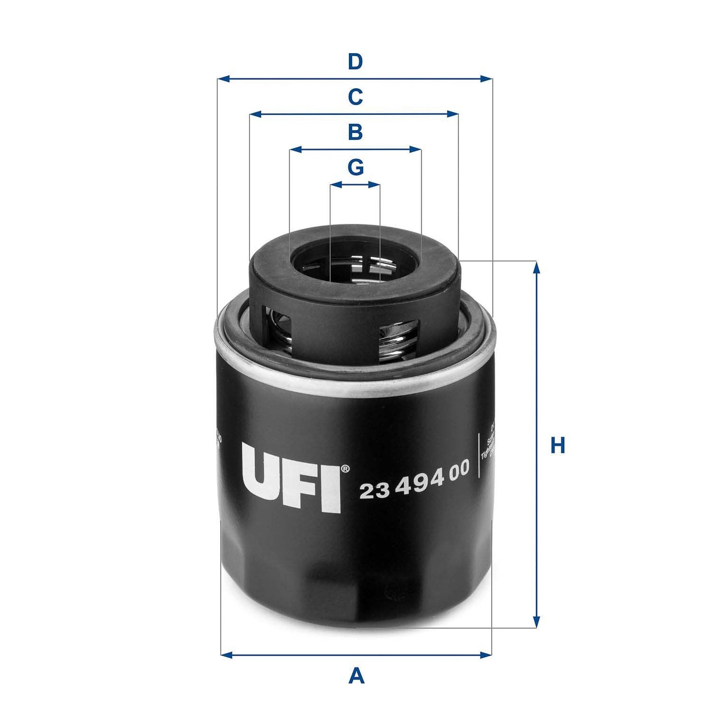 UFI 23.494.00 Oil Filter