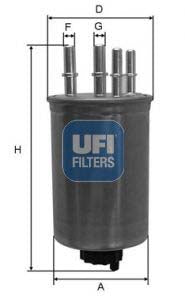 UFI 24.130.00 Fuel Filter