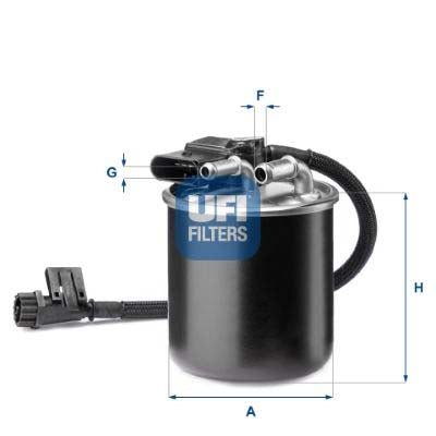 UFI 24.193.00 Fuel Filter