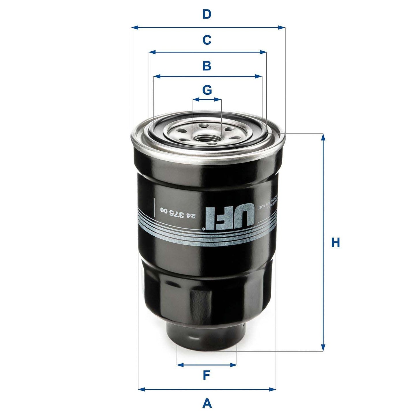 UFI 24.375.00 Fuel Filter