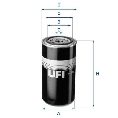 UFI 24.480.00 Fuel Filter
