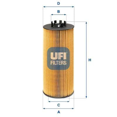 UFI 25.236.00 Oil Filter