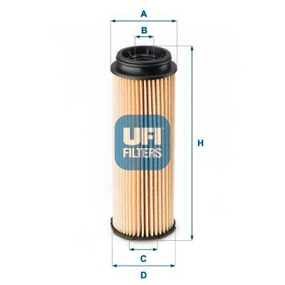 UFI 25.252.00 Oil Filter