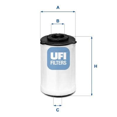 UFI 25.583.00 Oil Filter