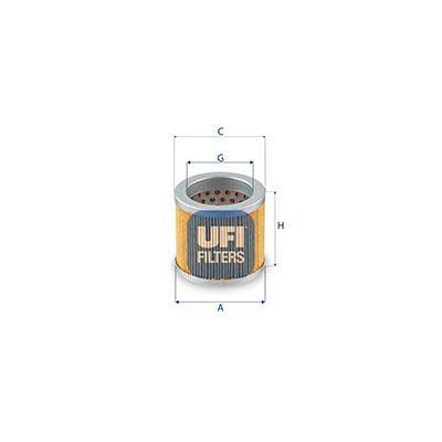 UFI 25.673.00 Filter, Operating Hydraulics