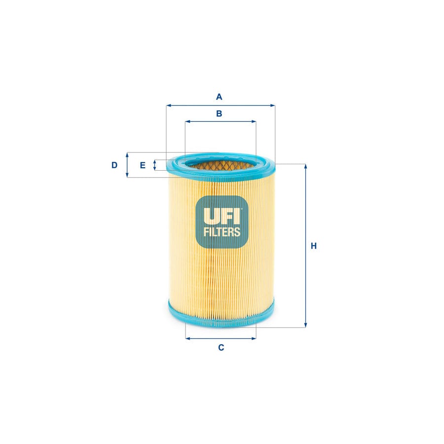 Ufi 27.252.00 Air Filter