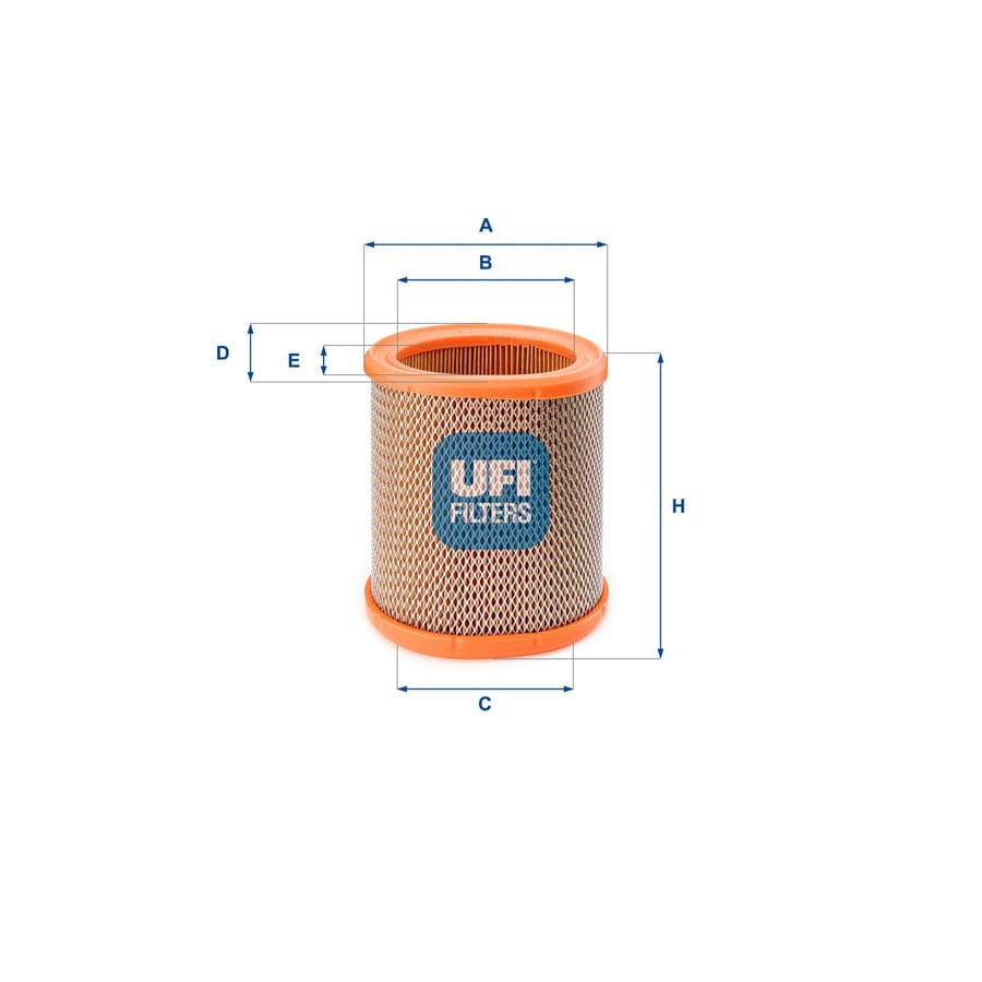 Ufi 27.258.00 Air Filter