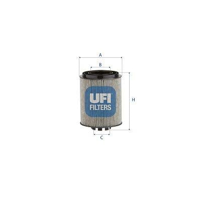 UFI 29.012.00 Filter, Operating Hydraulics