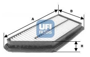 UFI 30.591.00 Air Filter For Honda Civic Viii Hatchback (Fn, Fk)