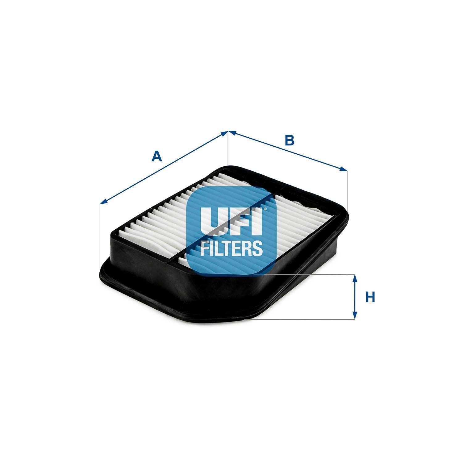 UFI 30.725.00 Air Filter For Suzuki Grand Vitara Ii Off-Road (Jt, Te, Td)