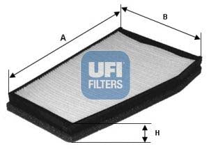 UFI 53.133.00 Pollen Filter
