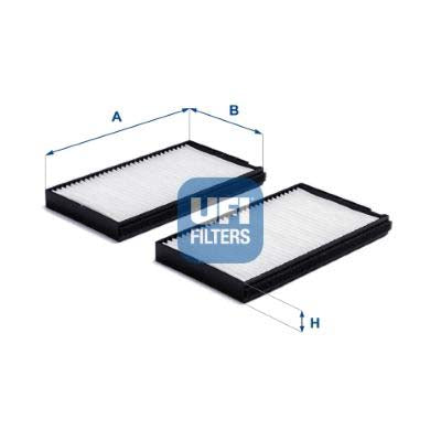UFI 53.394.00 Pollen Filter