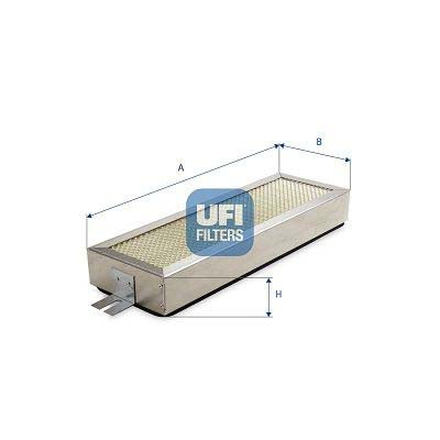UFI 53.498.00 Pollen Filter