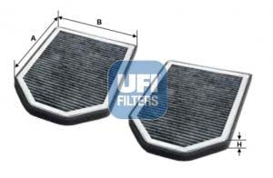 UFI 54.110.00 Pollen Filter For Audi A8 D2 (4D2, 4D8)