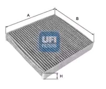 UFI 54.234.00 Pollen Filter