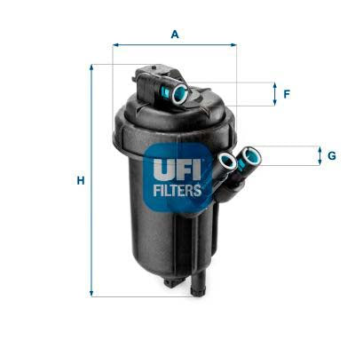 UFI 55.114.01 Fuel Filter