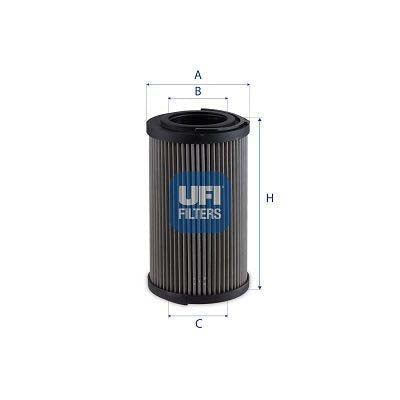 UFI 76.222.00 Filter, Operating Hydraulics