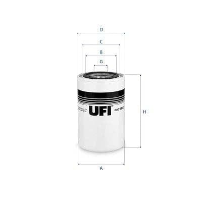UFI 80.017.00 Oil Filter