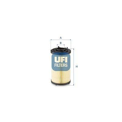 UFI 83.031.00 Filter, Operating Hydraulics