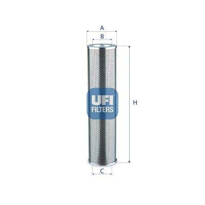 UFI 83.087.00 Filter, Operating Hydraulics