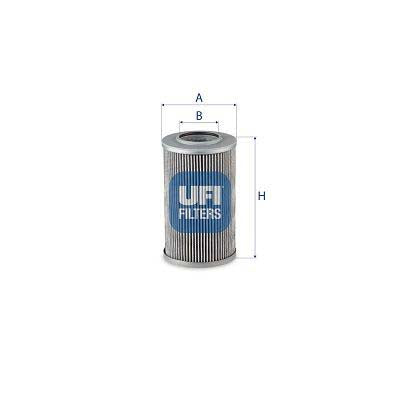 UFI 85.186.00 Filter, Operating Hydraulics