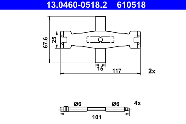 BERAL BCR225A Brake Disc
