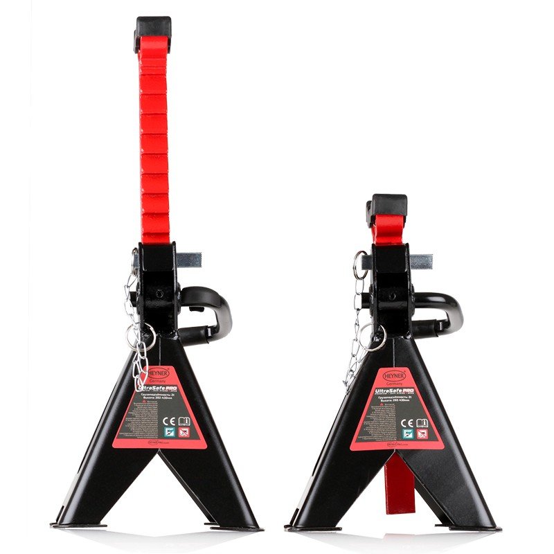 Heyner 347420 Ultra-Safe 6T Axle Jack Stand 6T 2Pcs