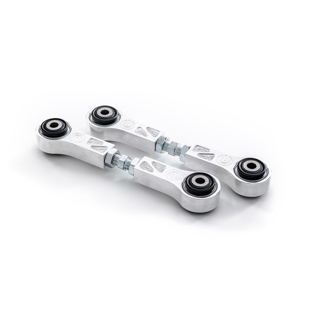 UNPLUGGED PERFORMANCE UP-MSMX1-133-1.1 BILLET ADJUSTABLE REAR TOE ARM SET FOR TESLA MODEL S/ MODEL X 2012-2020