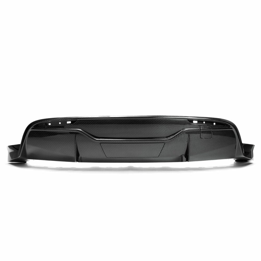 UNPLUGGED PERFORMANCE UP-MY-369-1.1 ASCENSION REAR DIFFUSER WITH HITCH COVER & TOW HOOK COVER, AUTOCLAVED DRY CARBON FIBER, GLOSS FOR TESLA MODEL Y