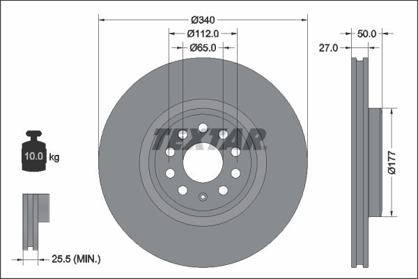 AUTOFREN SEINSA D7-174C Brake Caliper Guide Sleeve Kit