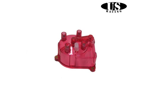 US Racing DC-CV92-R US-Racing Distributor Cap Red (Accord 93-02/Civic 91-01/Del Sol/Prelude 92-01)