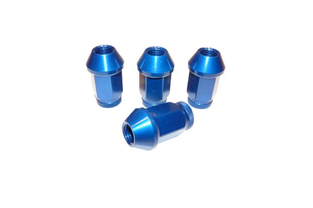 US Racing USR-LN-L40-2-B Aluminum Lug Nuts L40 Type-2 M12x1.5mm Blue (Universal)