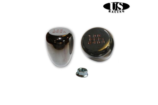 US Racing SK-TR-6S-C US-Racing Shift Knob Type-R 6-Speed Silver (Honda)