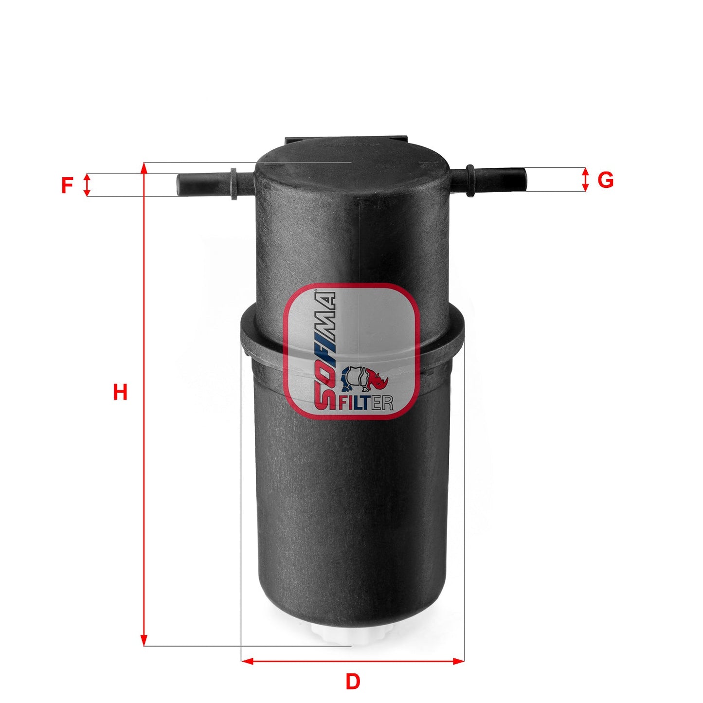SOFIMA S4144NR Fuel Filter