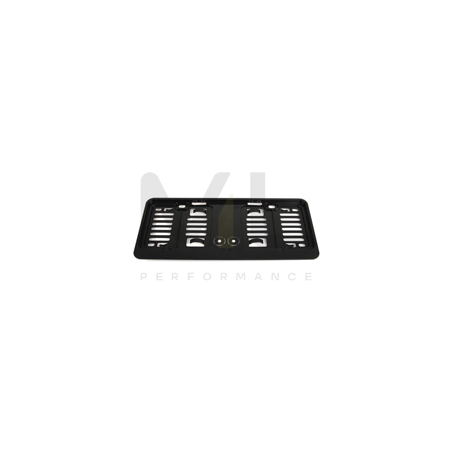 UTAL 02108 Number plate holder Black, Coated, short