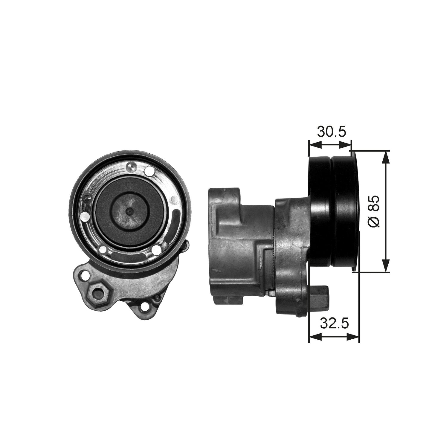 GATES GATT38572 V-Ribbed Belt Tensioner Lever