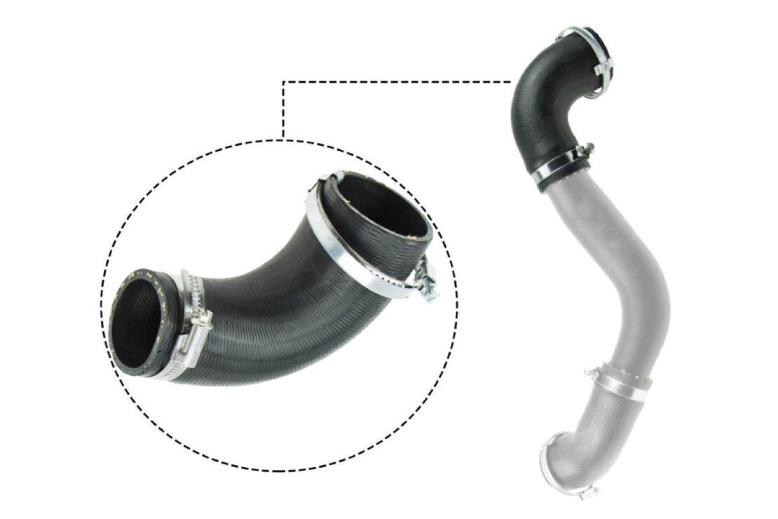 VAICO V251050 Charge Air Hose | ML Performance Car Parts
