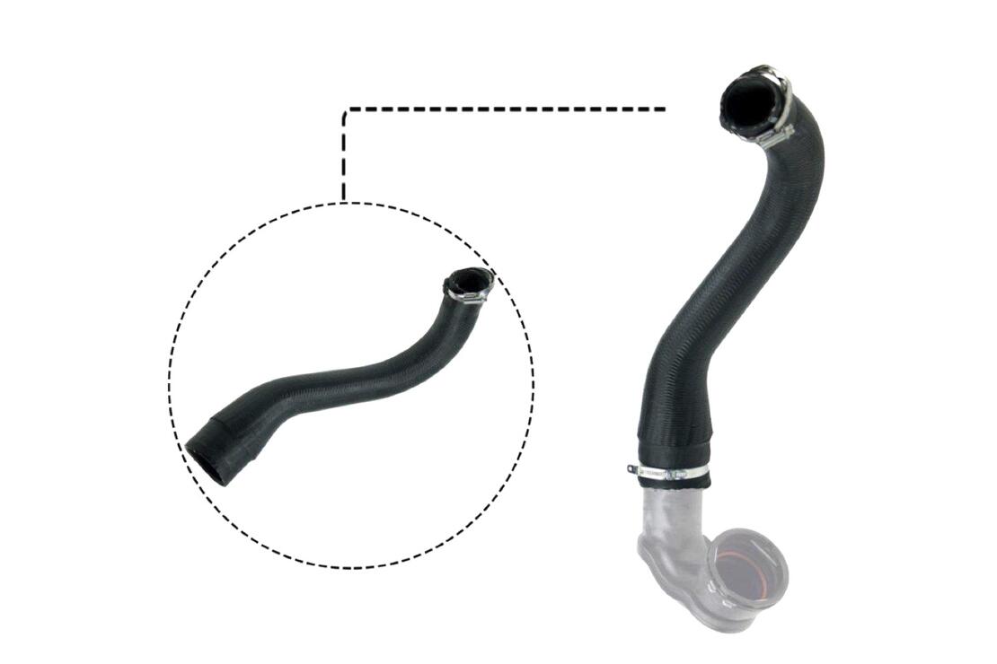 VAICO V401498 Charge Air Hose | ML Performance Car Parts