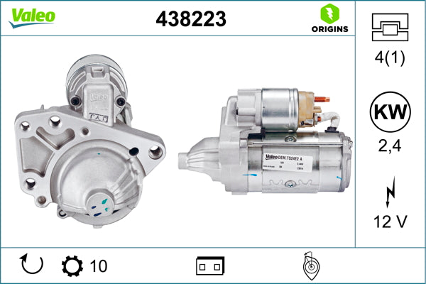 VALEO VAL438223 Starter
