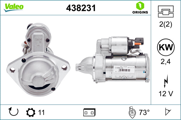 VALEO VAL438231 Starter